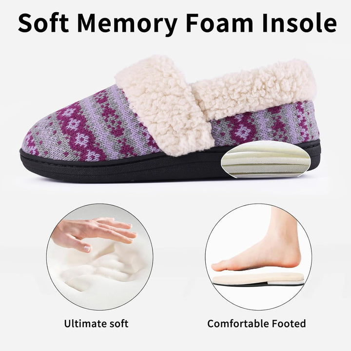 Téli Kötött Papucsok - CozyCloud