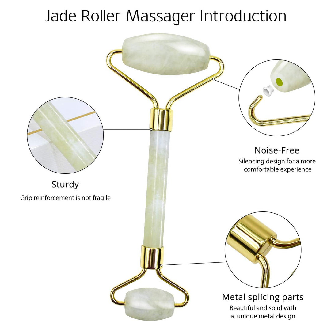 Instant Glow Gua Sha & Jade Roller Szett