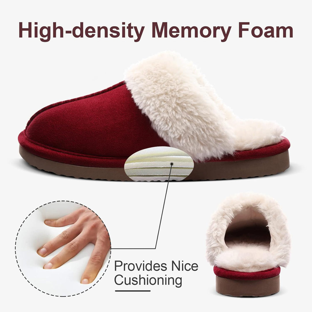 Fuzzy Memory Foam Papucs - SoftStep