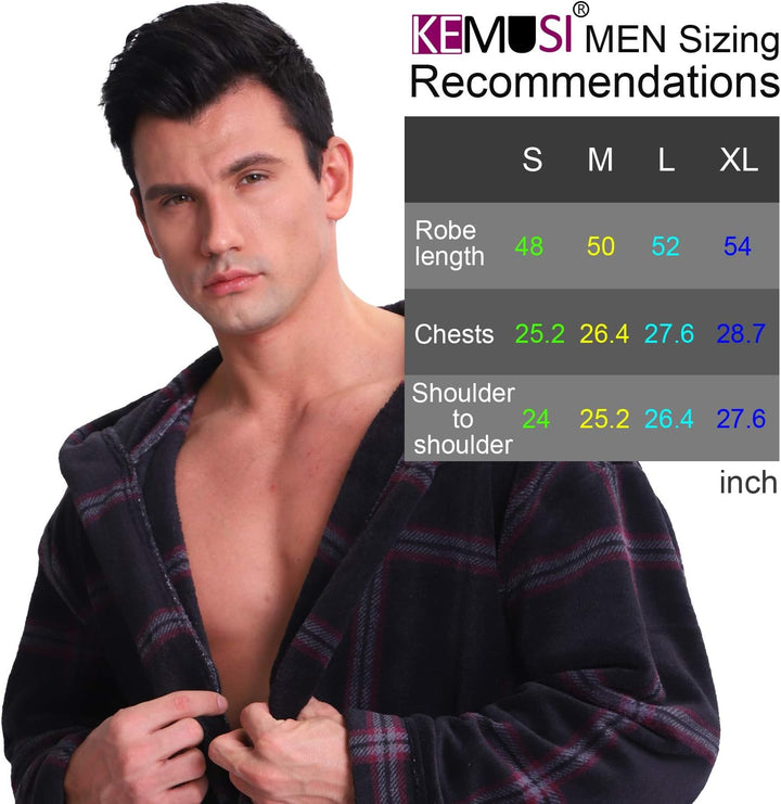 Luxus Férfi Fürdőköpeny Kapucnival - Lars