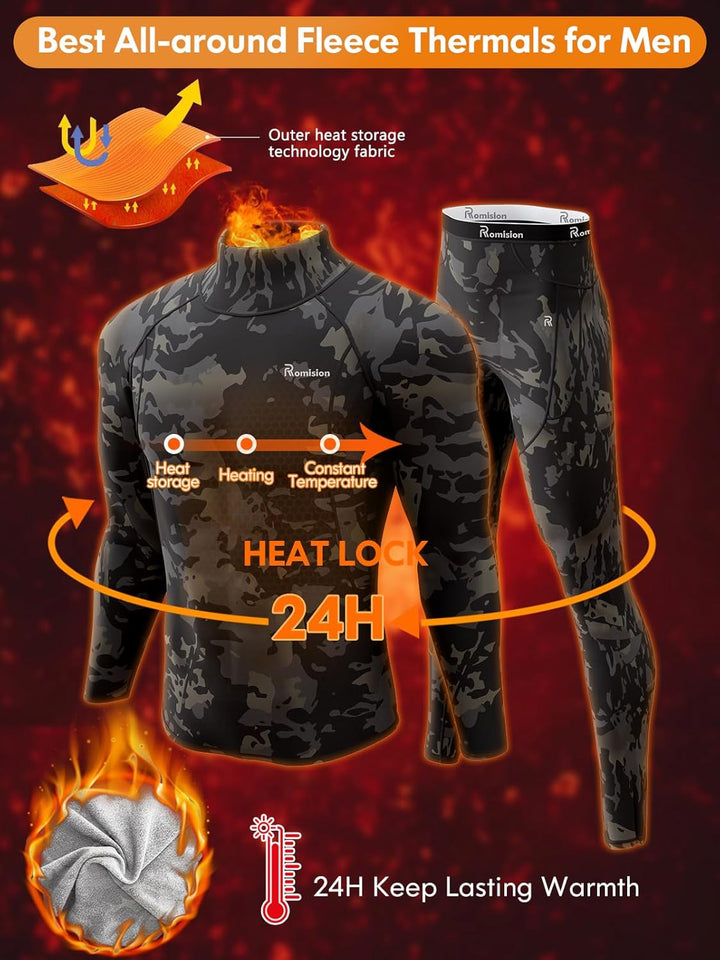 Hőszigetelő Alsónemű Szett Férfiaknak - Thomas