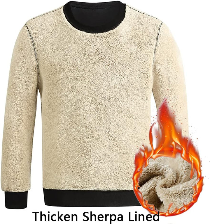 Férfi Fleece Pulóver - Liam