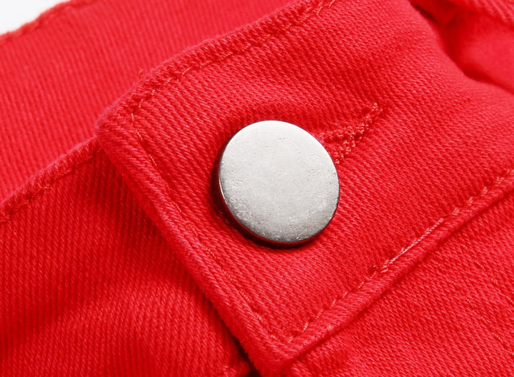 Férfi Slim-Fit Koptatott Farmer - Mick