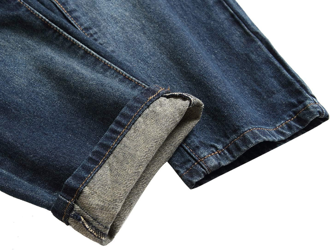 Férfi Slim-Fit Koptatott Farmer - Mick