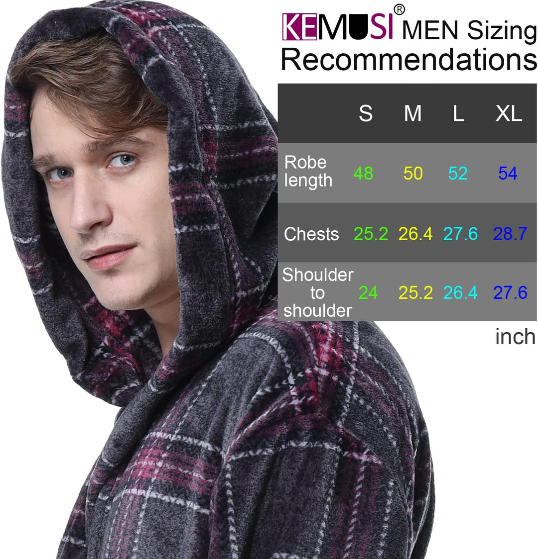 Luxus Férfi Fürdőköpeny Kapucnival - Lars