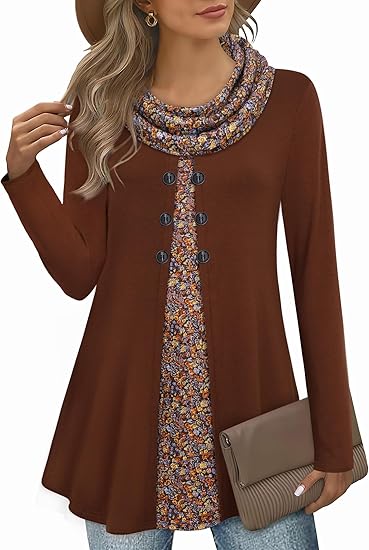 Stílusos Colorblock Pulóver Izé Nőknek - Bella