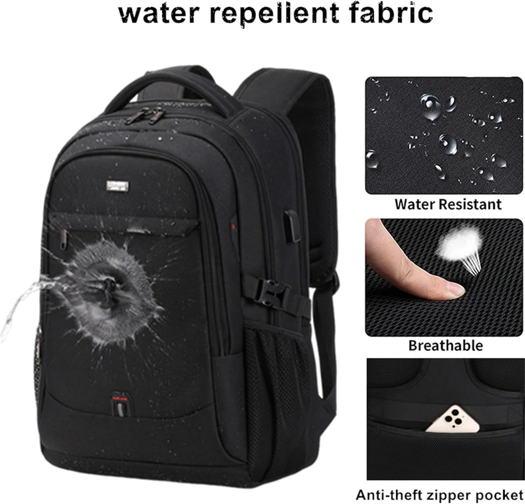 Vízálló laptop- és utazótáska rendszerezett rekeszekkel