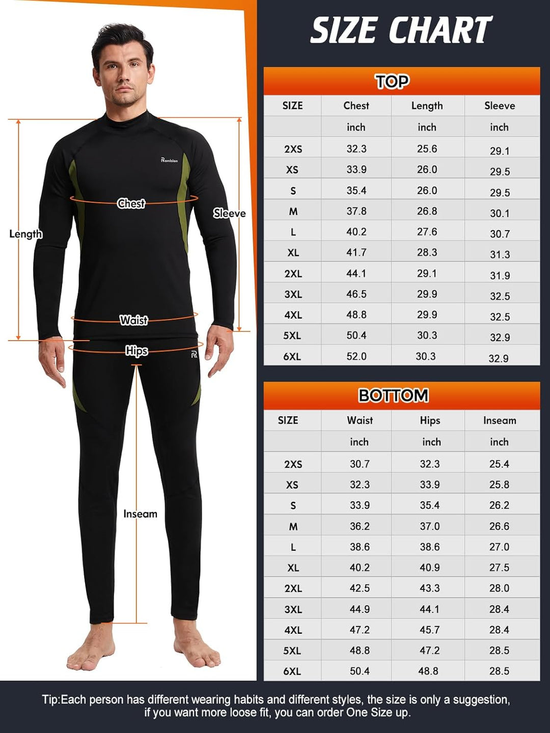 Hőszigetelő Alsónemű Szett Férfiaknak - Thomas