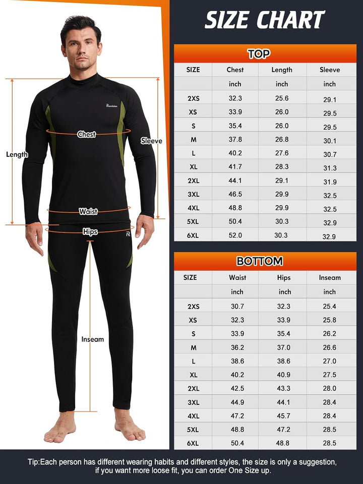 Hőszigetelő Alsónemű Szett Férfiaknak - Thomas