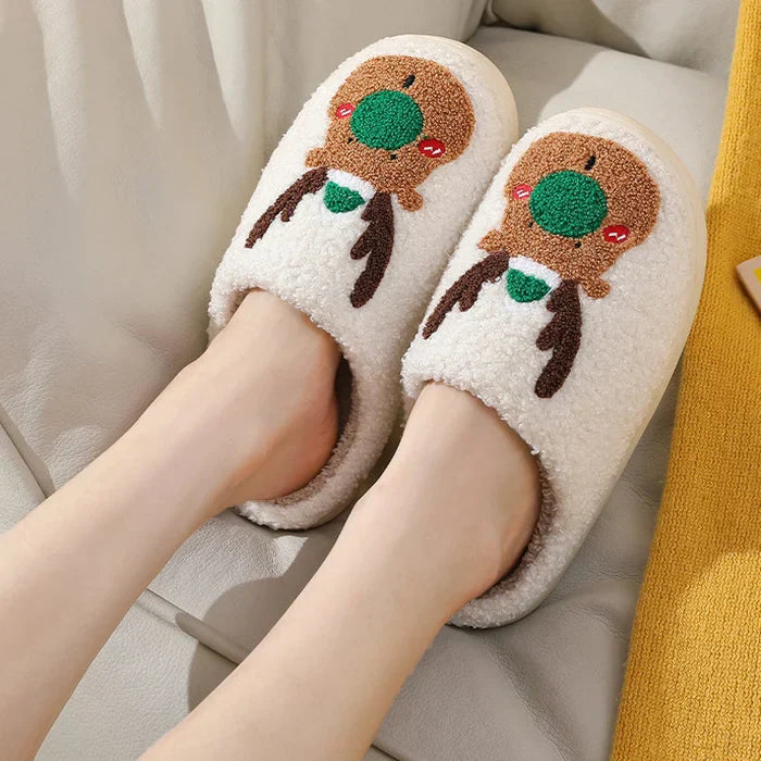 Kényelmes Rénszarvas Papucsok - ReinDeerFeet