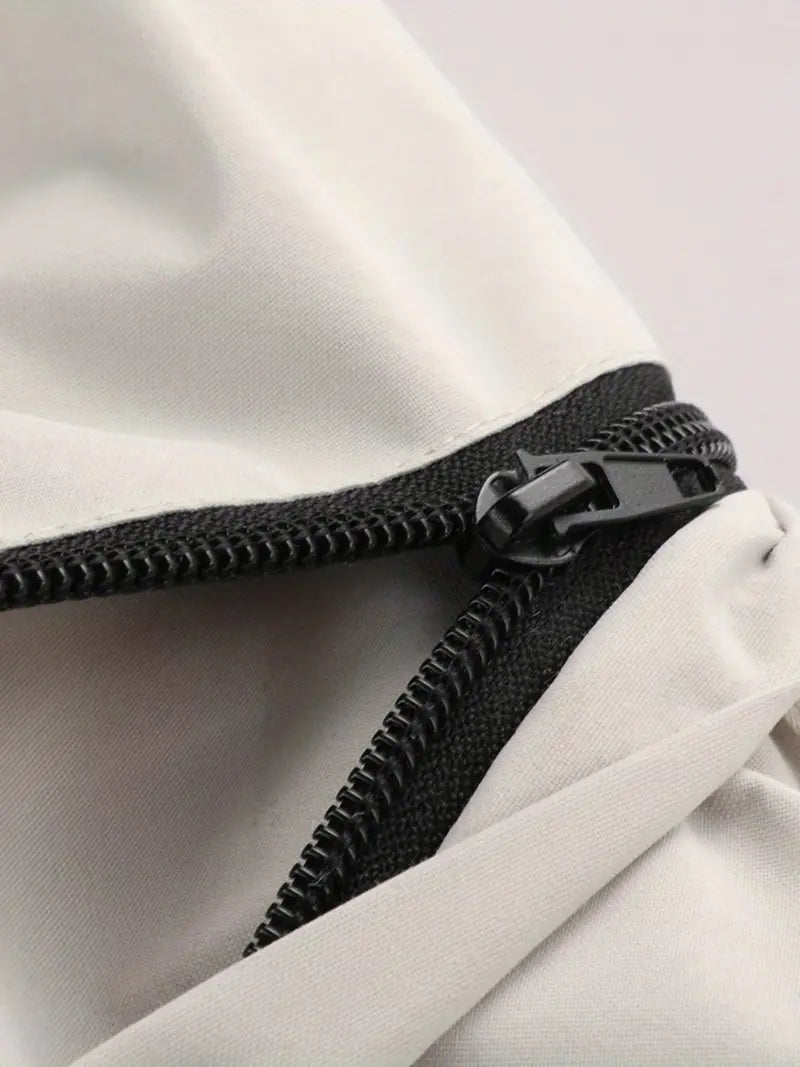 Könnyű férfi szabadtéri dzseki szél- és vízálló kapucnival – Torben