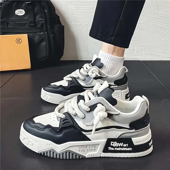 Chunky férfi utcai sneaker profil talppal és kényelmi párnázattal – Kairó
