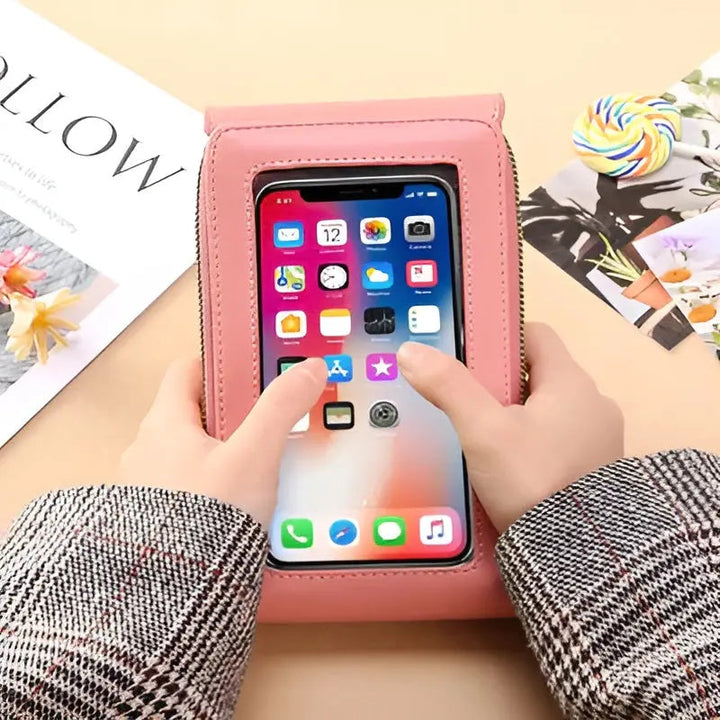 Trendi Bőr Anti-Sejteket Nők Válltáska - SecureStyle