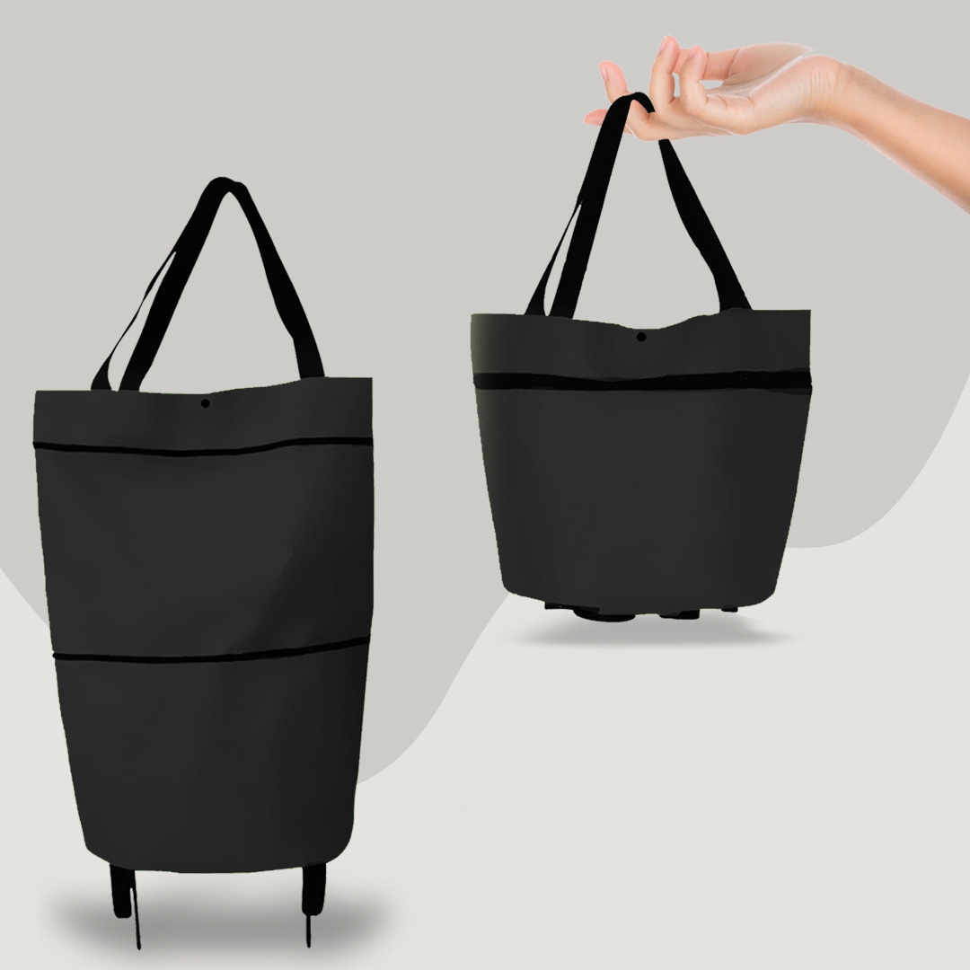 2 az 1-ben Átalakítható Bevásárlótáska Kerekekkel - CarryFlex