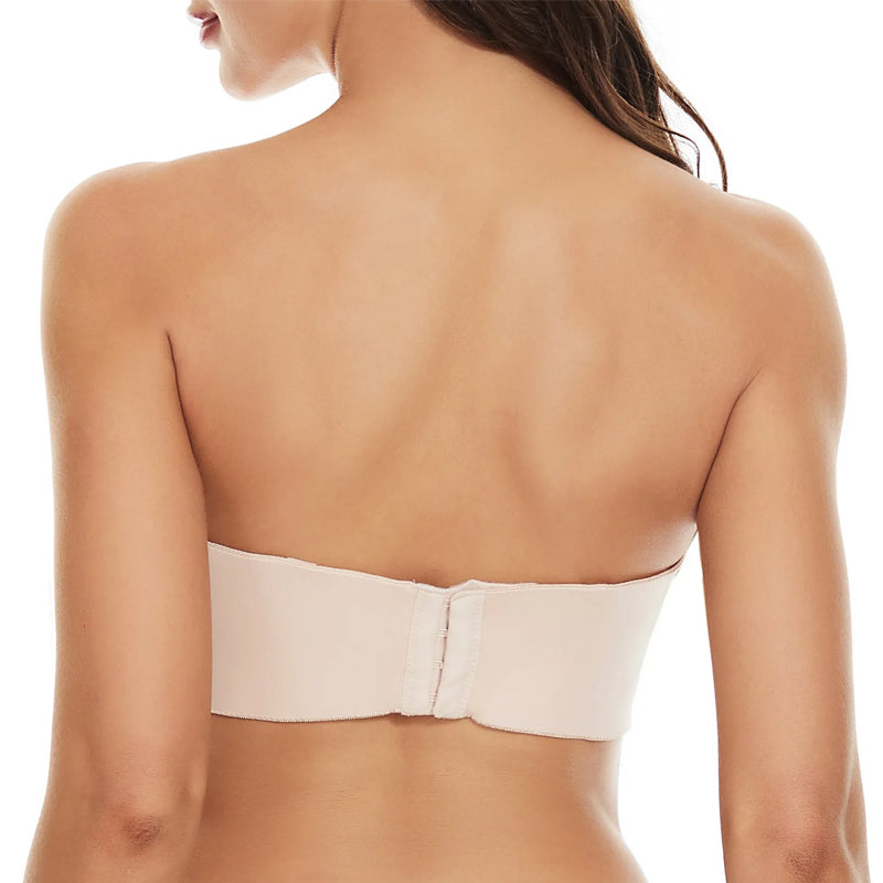 Zökkenőmentes bandeau melltartó levehető pántokkal – Camille