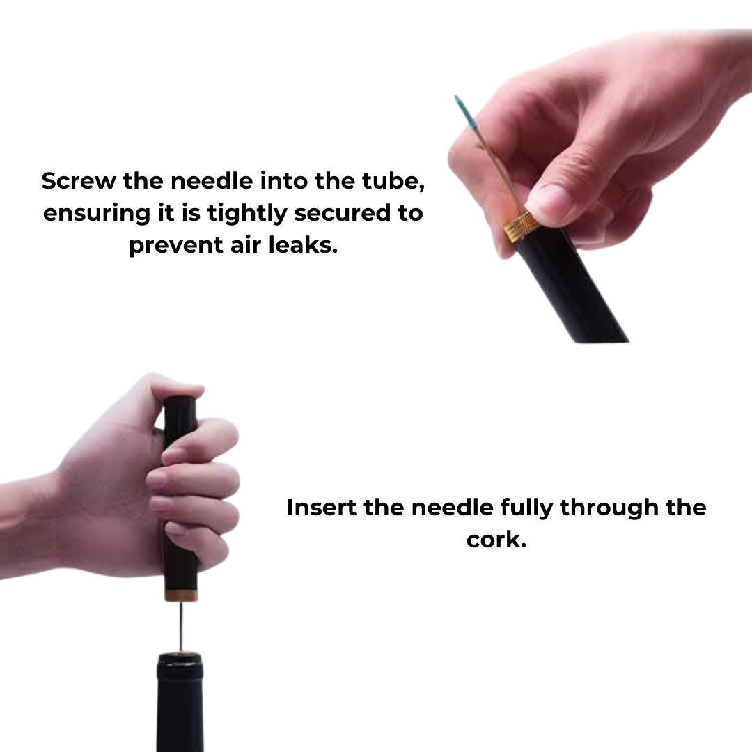 Légnyomású dugóhúzó - CorkEase