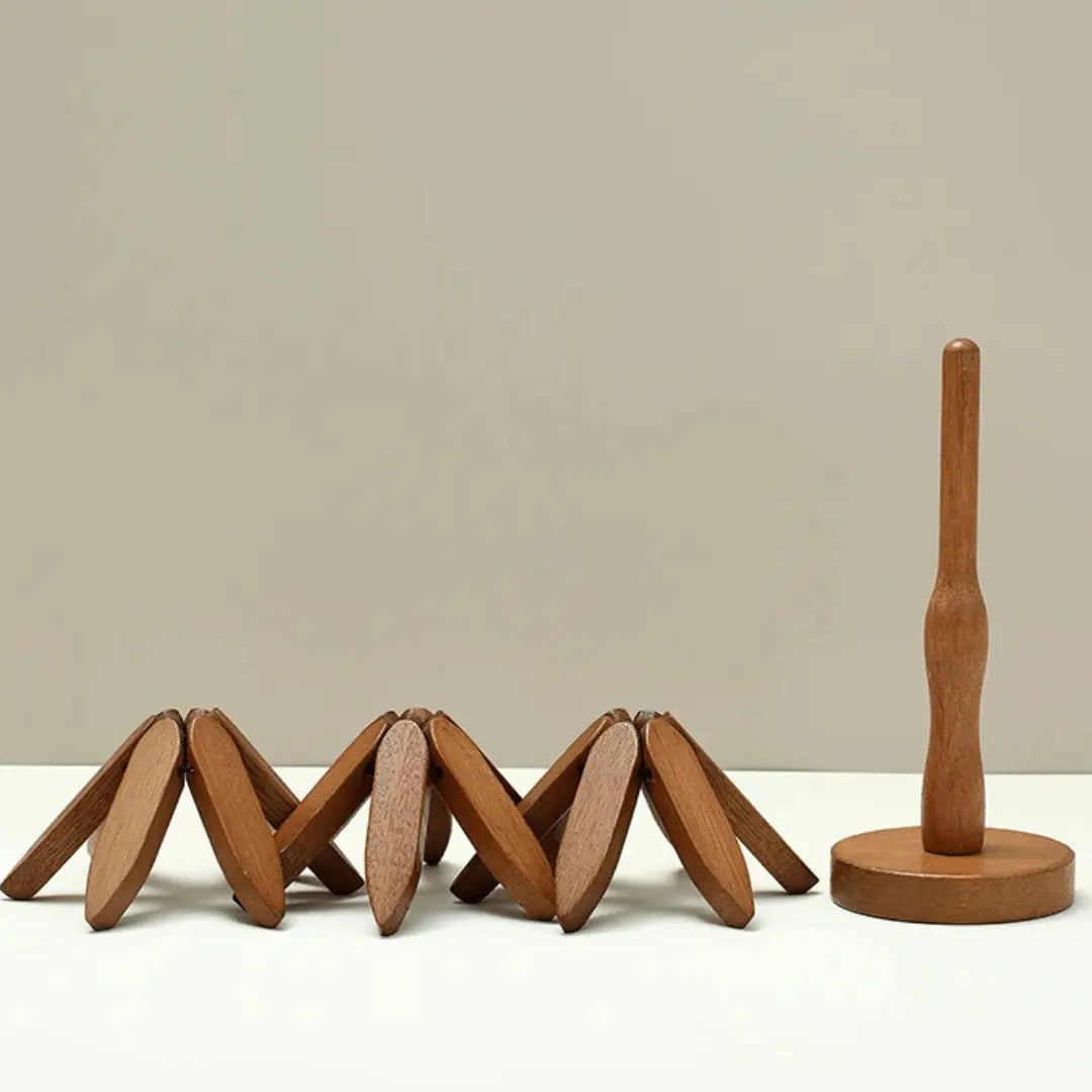 Stílusos Fa Poháralátétek - NatureGuard