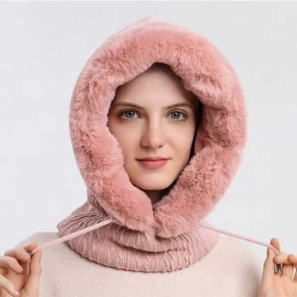 3-in-1 Téli Sál és Sapka Nőknek - Isabella
