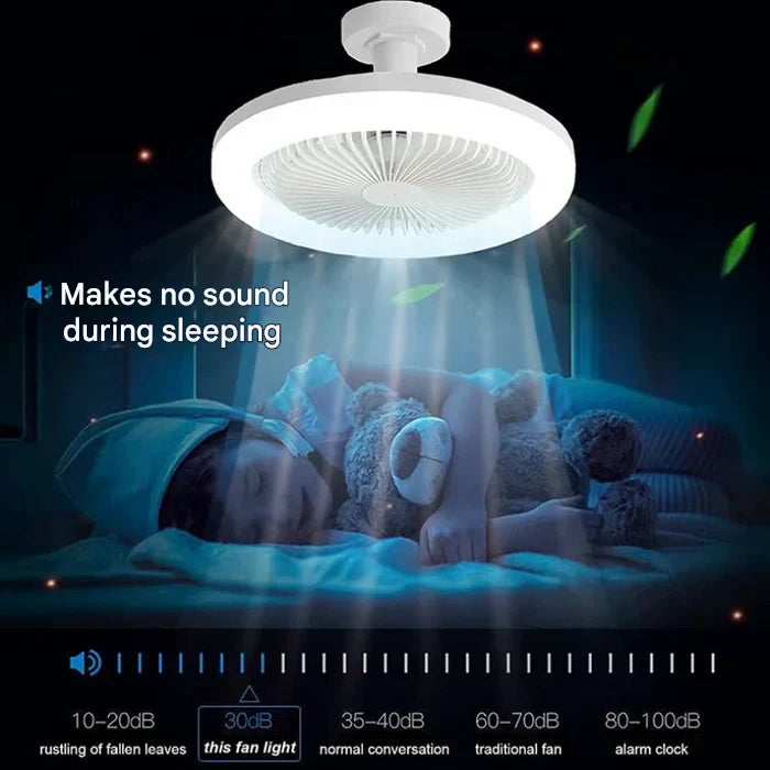 Mennyezeti Ventilátor Fénnyel - CoolLight