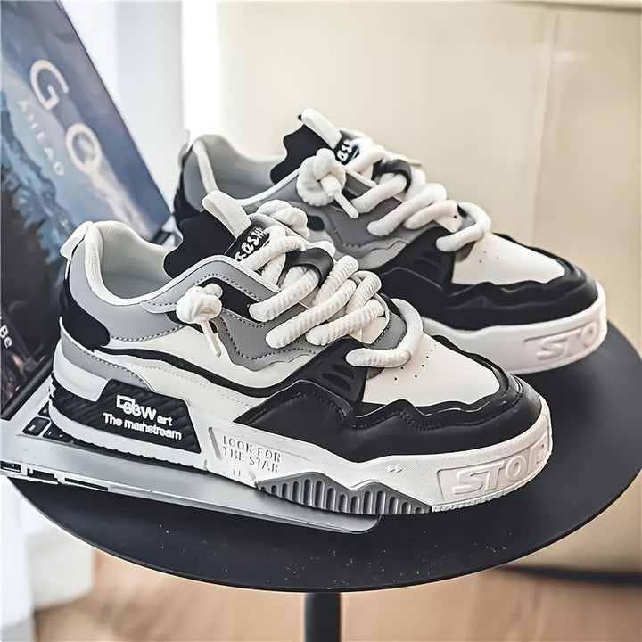 Chunky férfi utcai sneaker profil talppal és kényelmi párnázattal – Kairó