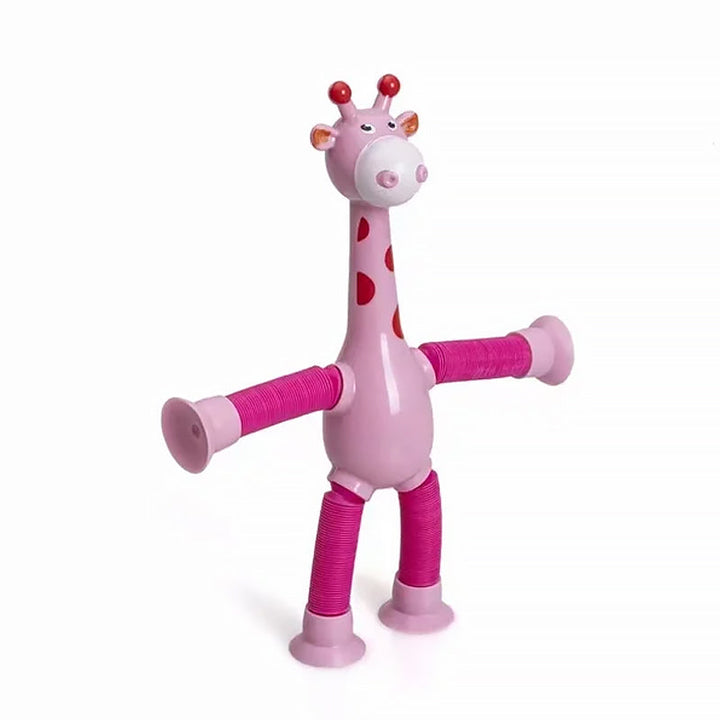 Rugalmas Zsiráf Játék Szívókoronggal - StretchyGiraffe