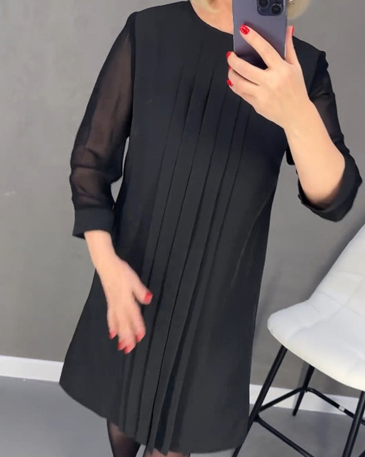 Elegáns Shift ruha hálós részletekkel – Gabrielle