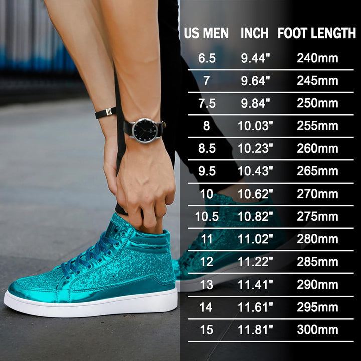 Casual Glitter Sportcipő - NeonFlash