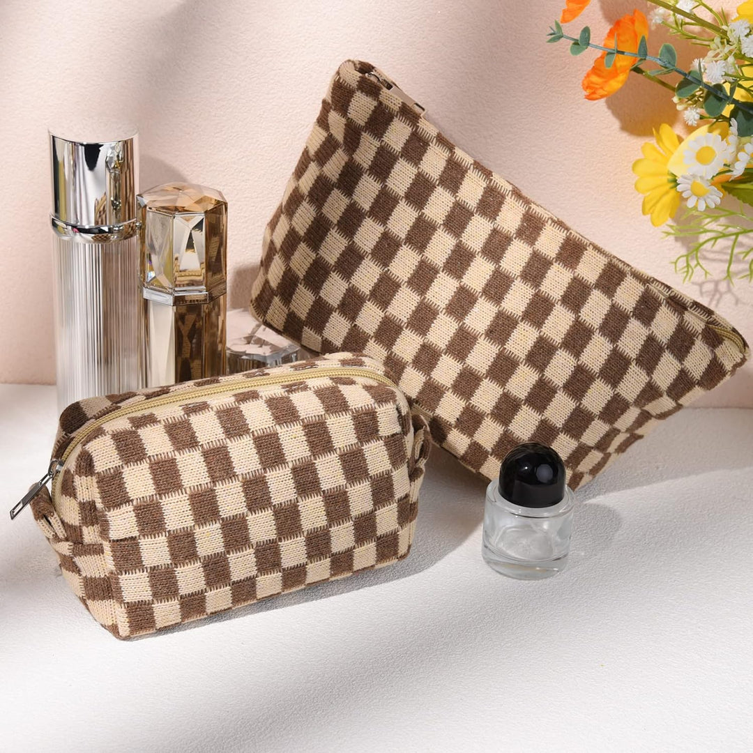 Must-Have Kockás Sminktasak Szett