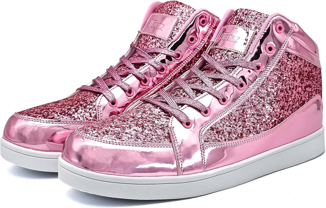 Casual Glitter Sportcipő - NeonFlash