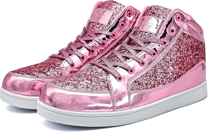 Casual Glitter Sportcipő - NeonFlash