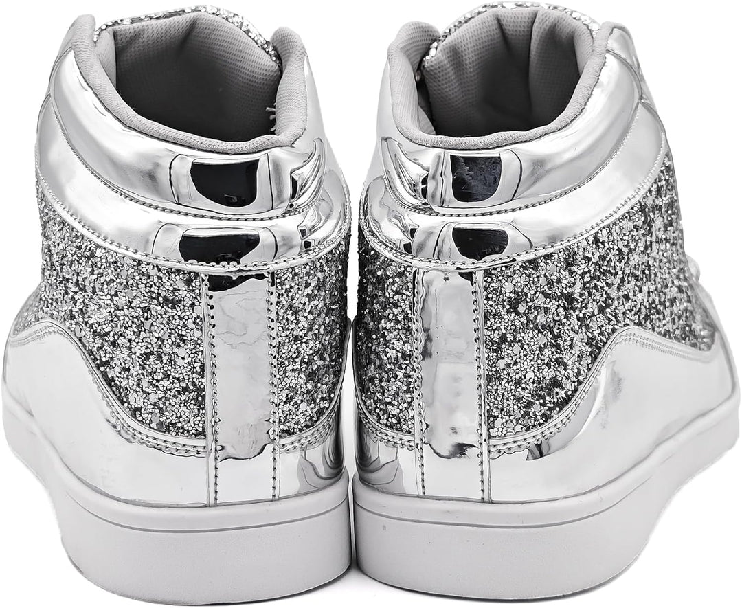 Casual Glitter Sportcipő - NeonFlash