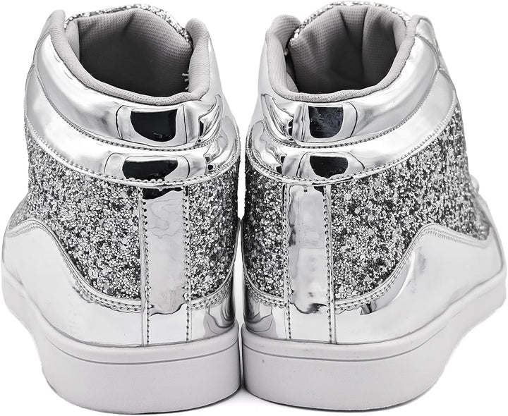 Casual Glitter Sportcipő - NeonFlash