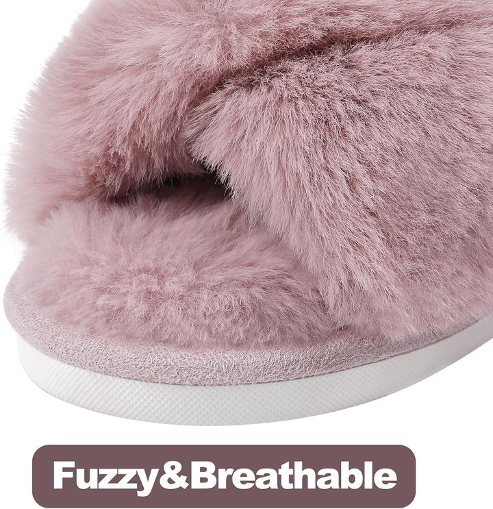 Fuzzy Slippers memóriahabos talpú - CloudStep