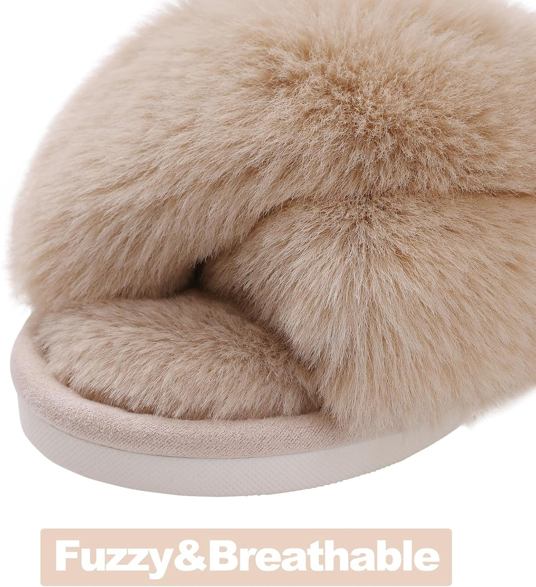 Fuzzy Slippers memóriahabos talpú - CloudStep