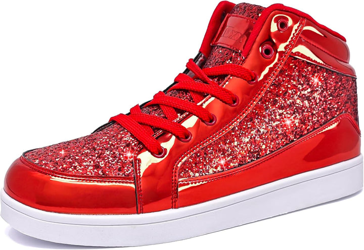 Casual Glitter Sportcipő - NeonFlash