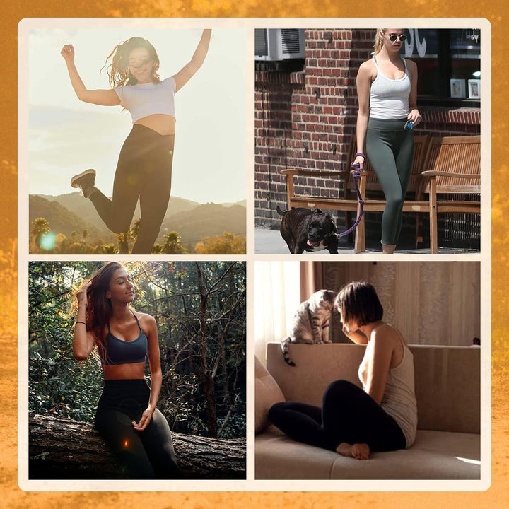 LuxeFit Magas Derékú Leggings - Selene