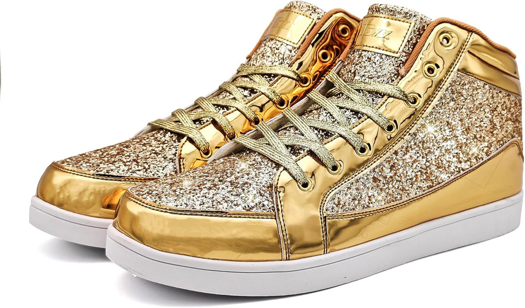 Casual Glitter Sportcipő - NeonFlash