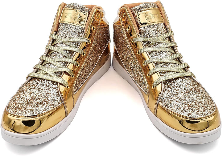 Casual Glitter Sportcipő - NeonFlash