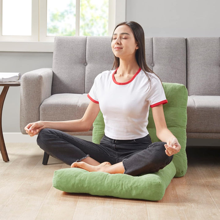 2 db Meditációs párna - Nagy bélelt kordbársony párnák