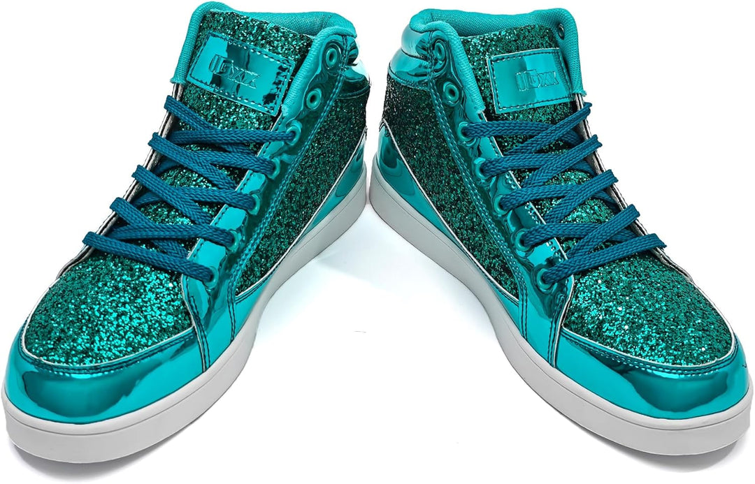 Casual Glitter Sportcipő - NeonFlash