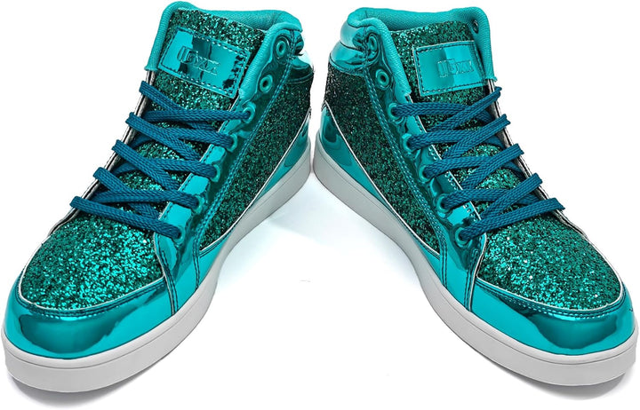 Casual Glitter Sportcipő - NeonFlash