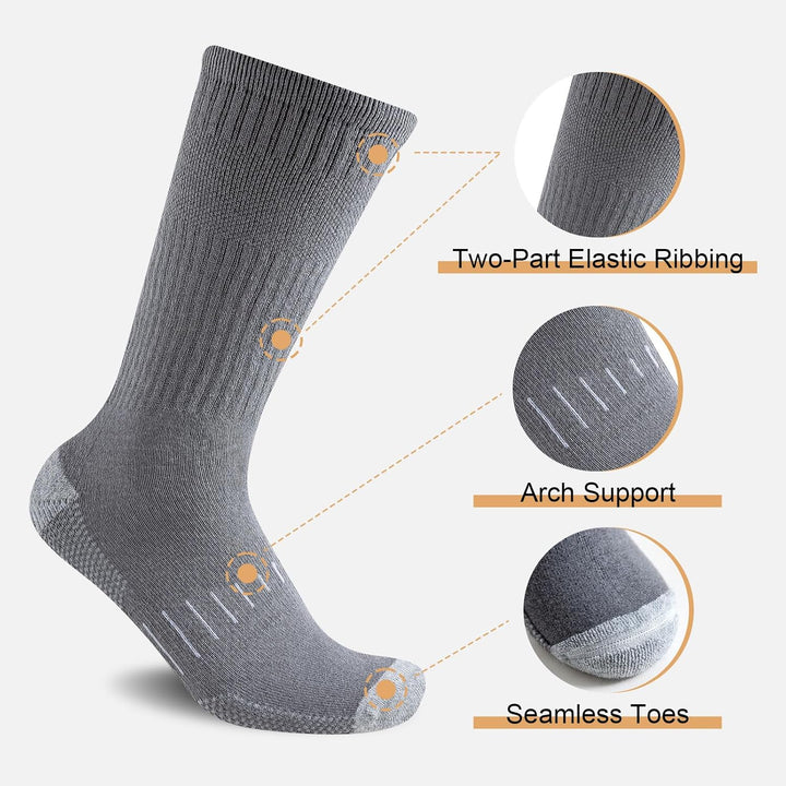 Férfi Crew Zoknik (6 Pár) - Daniel