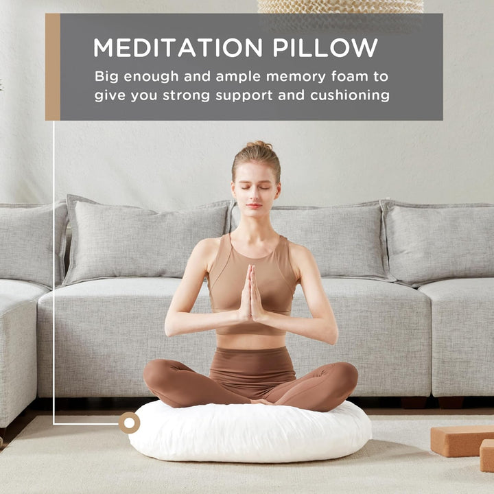 Nagy Kör Alakú Memóriahab Meditációs Párna – 81 cm