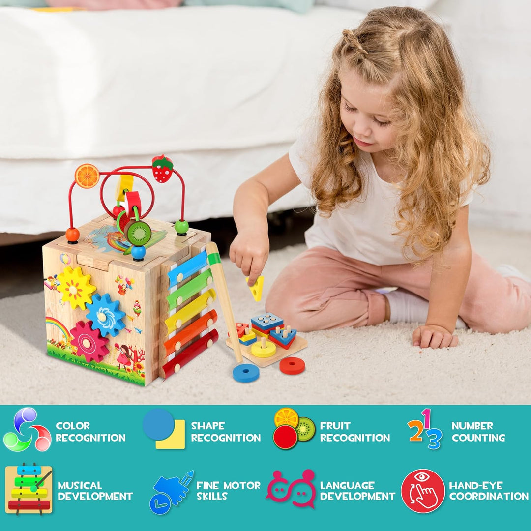 8 az 1-ben Montessori Játék Kocka – Cubbi