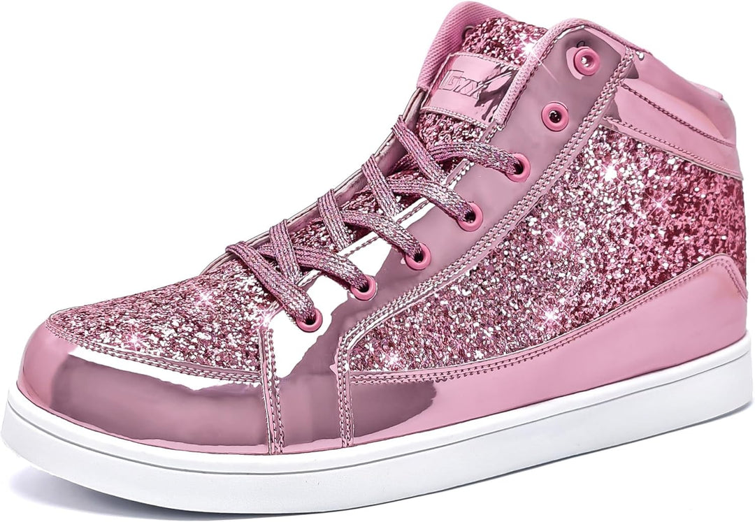 Casual Glitter Sportcipő - NeonFlash