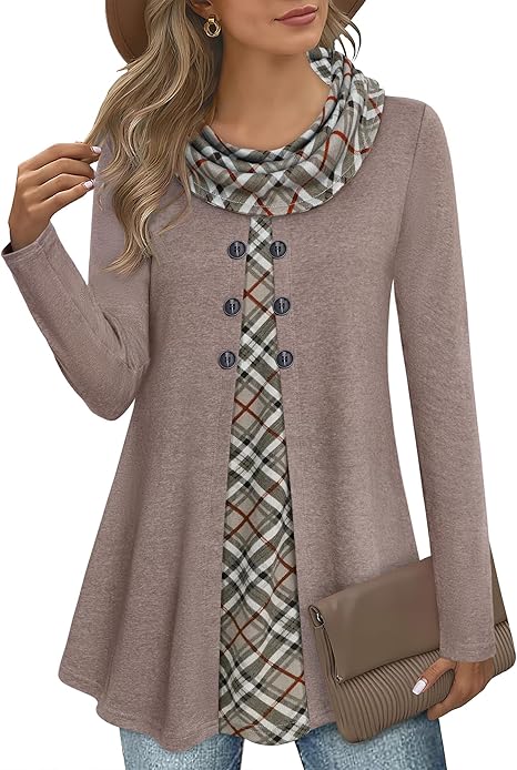 Stílusos Colorblock Pulóver Izé Nőknek - Bella