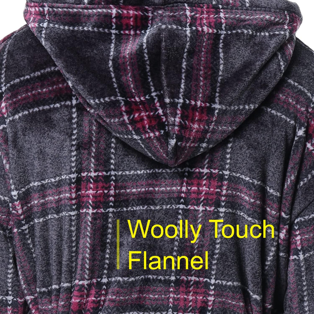 Luxus Férfi Fürdőköpeny Kapucnival - Lars