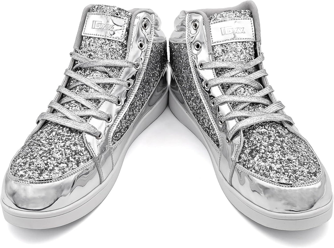 Casual Glitter Sportcipő - NeonFlash