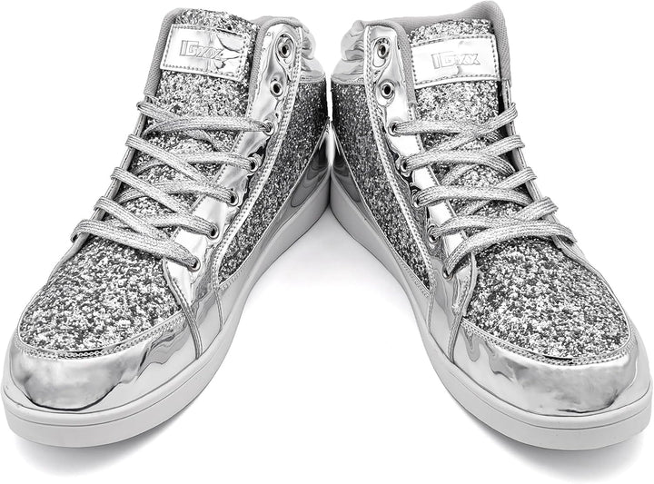 Casual Glitter Sportcipő - NeonFlash