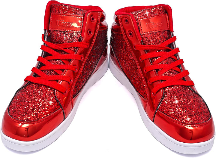 Casual Glitter Sportcipő - NeonFlash